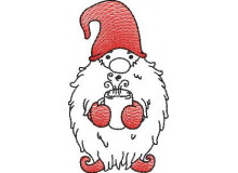 Stickdatei - Winter Gnom 4